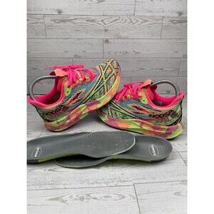 Asics Noosa Tri 15 Womens Sz 7 Multicolor Running Shoes Dr.Scholls Insoles #26